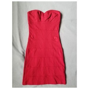 XS F21 Red Mini Dress